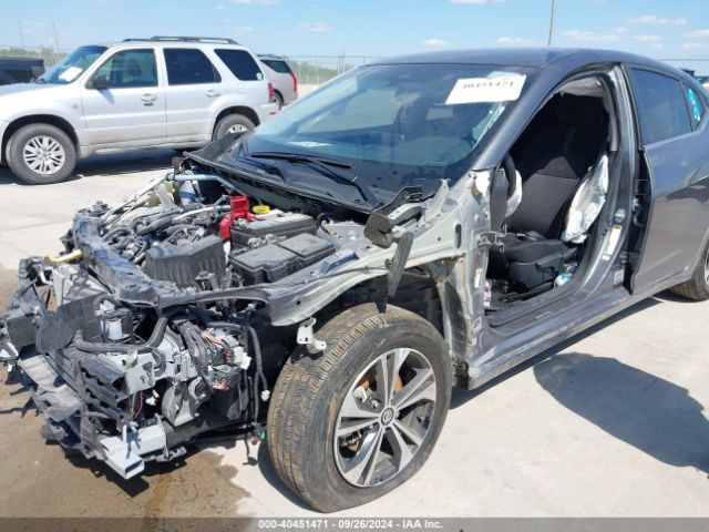 3N1AB8CVXPY298595 Nissan Sentra Sv Xtronic Cvt