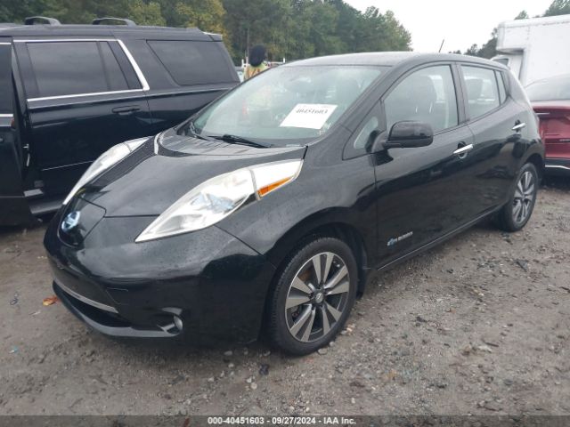 1N4AZ0CP0FC300122 Nissan Leaf Sl