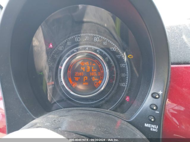 2012 FIAT 500 3C3CFFBR6CT360654 Photo 6