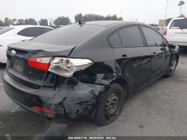 KNAFK4A68E5123681 KIA FORTE LX