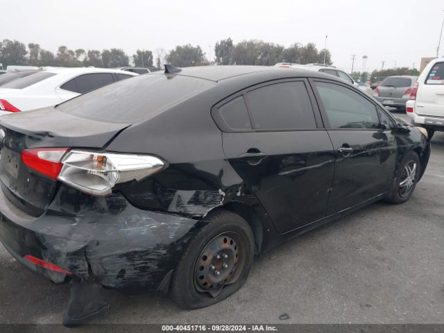 KNAFK4A68E5123681 KIA FORTE LX