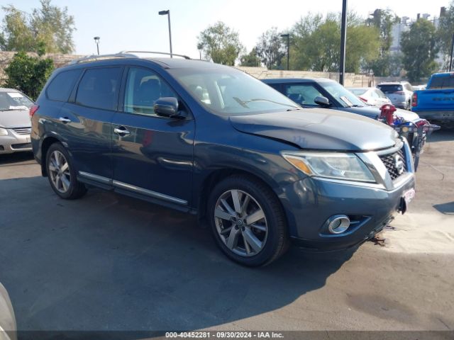 5N1AR2MNXFC674414 Nissan Pathfinder Platinum