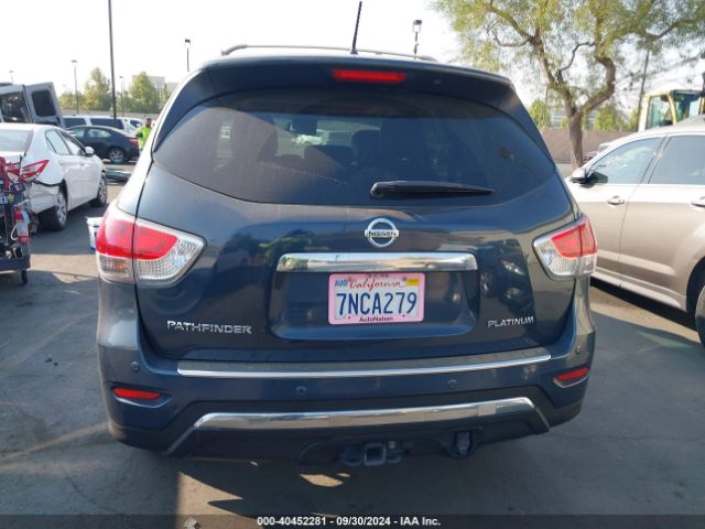 5N1AR2MNXFC674414 Nissan Pathfinder Platinum