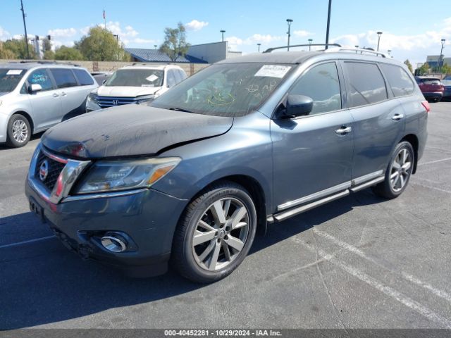 5N1AR2MNXFC674414 Nissan Pathfinder Platinum