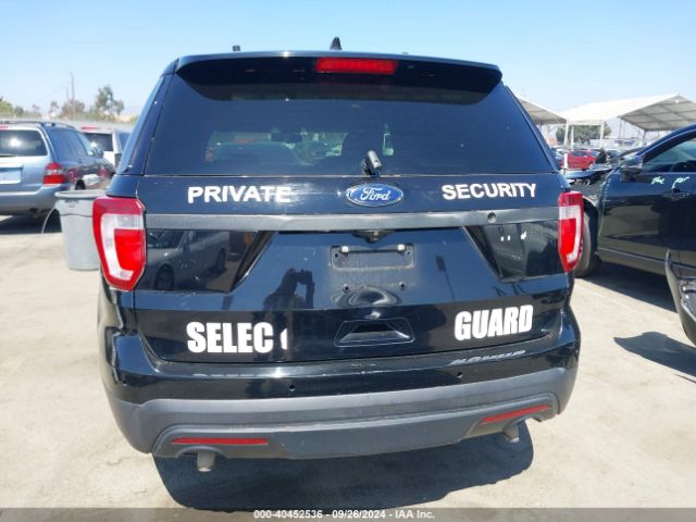 1FM5K8AR4GGB54459 Ford Utility Police Interceptor