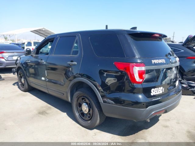 1FM5K8AR4GGB54459 Ford Utility Police Interceptor