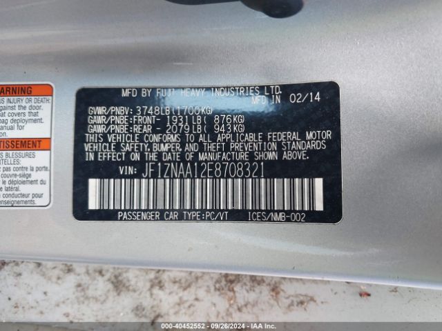 JF1ZNAA12E8708321 Scion Fr-s Monogram