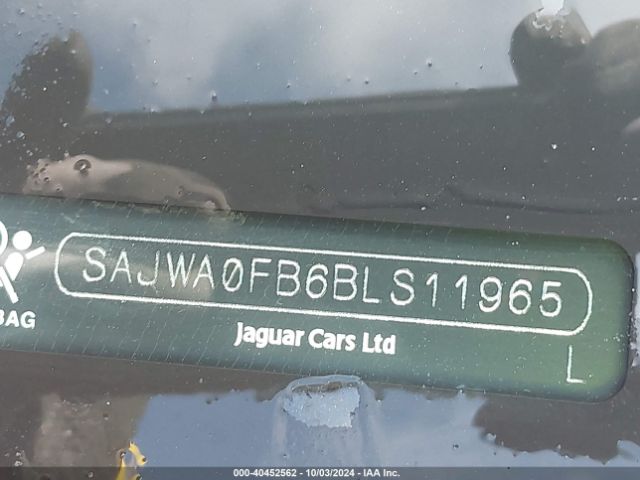 2011 JAGUAR XF SAJWA0FB6BLS11965 Photo 8