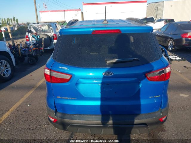 MAJ3S2GE5KC277996 Ford Ecosport Se