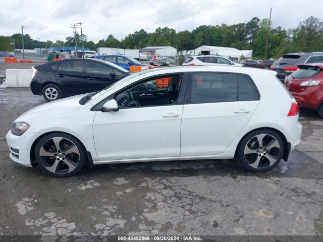 3VW2A7AU5FM029142 Volkswagen Golf Tdi Sel 4-door