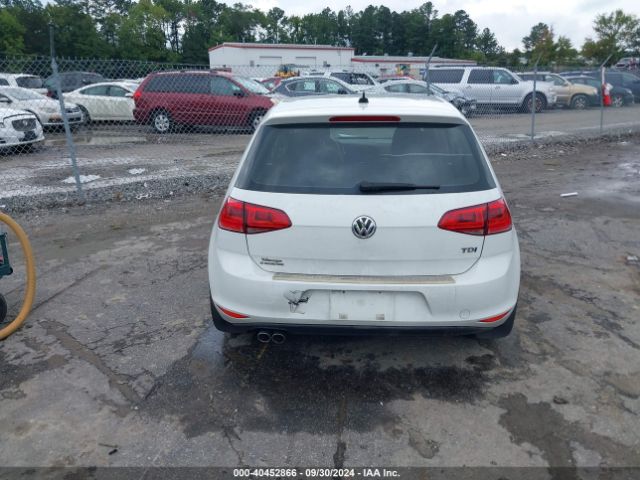 3VW2A7AU5FM029142 Volkswagen Golf Tdi Sel 4-door