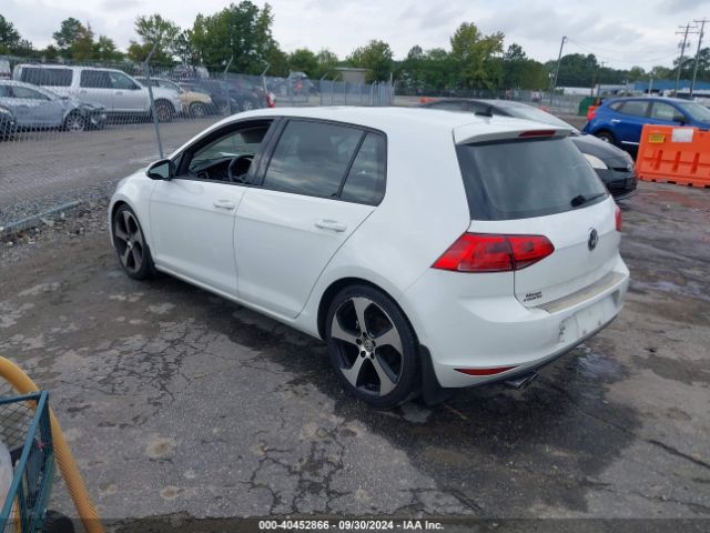 3VW2A7AU5FM029142 Volkswagen Golf Tdi Sel 4-door