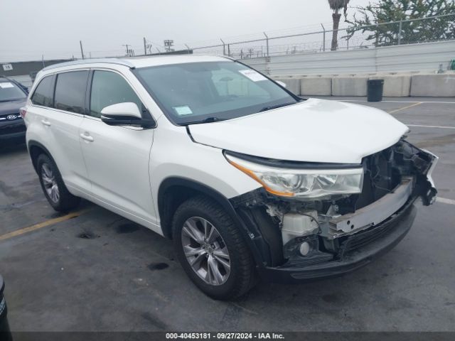 5TDKKRFH3ES032921 Toyota Highlander Xle V6