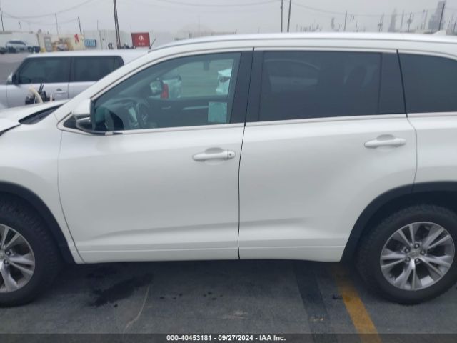 5TDKKRFH3ES032921 Toyota Highlander Xle V6