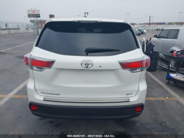5TDKKRFH3ES032921 Toyota Highlander Xle V6