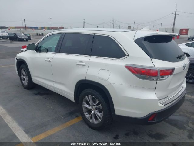 5TDKKRFH3ES032921 Toyota Highlander Xle V6