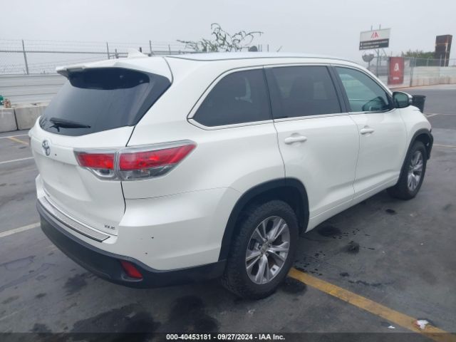 5TDKKRFH3ES032921 Toyota Highlander Xle V6