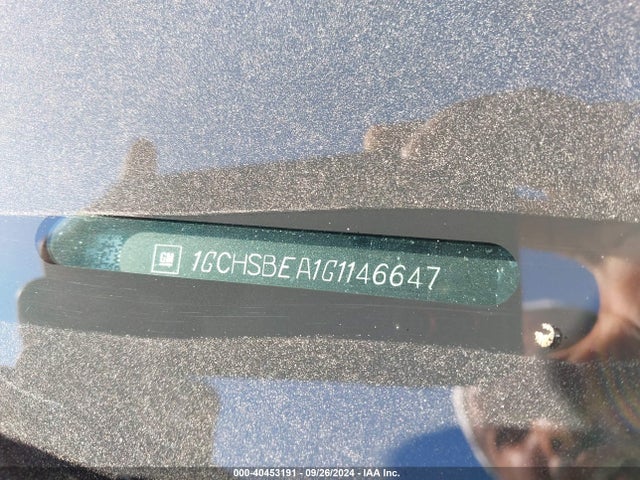 1GCHSBEA1G1146647 Chevrolet Colorado Wt