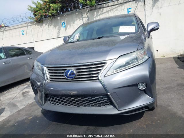 2T2ZB1BA4FC004169 Lexus RX 450H
