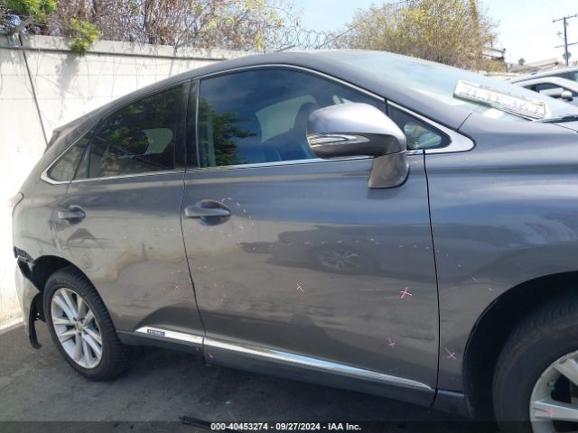 2T2ZB1BA4FC004169 Lexus RX 450H