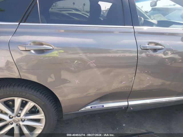 2T2ZB1BA4FC004169 Lexus RX 450H