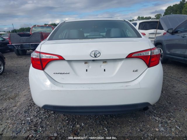 5YFBURHE5GP390594 Toyota COROLLA LE