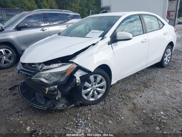 5YFBURHE5GP390594 Toyota COROLLA LE