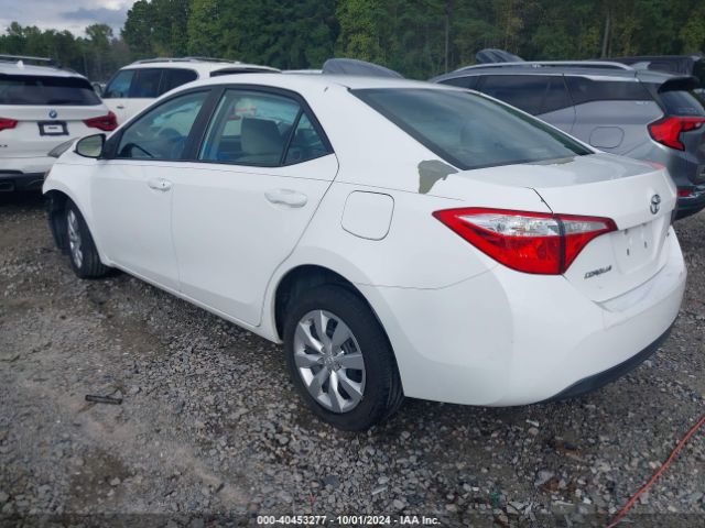 5YFBURHE5GP390594 Toyota COROLLA LE