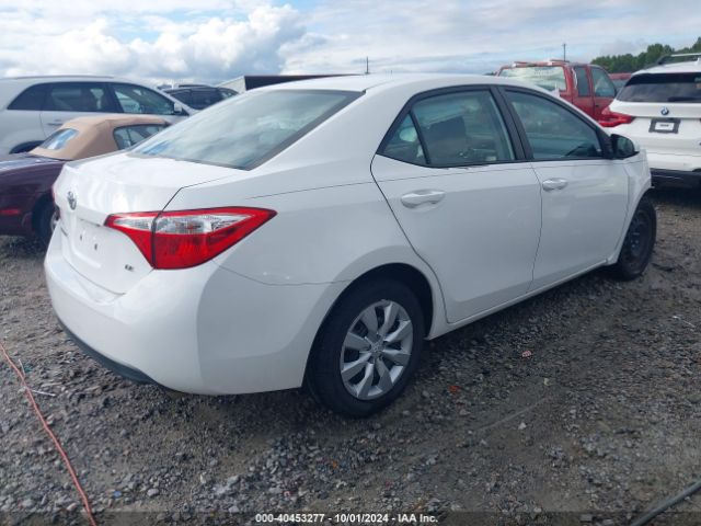 5YFBURHE5GP390594 Toyota COROLLA LE