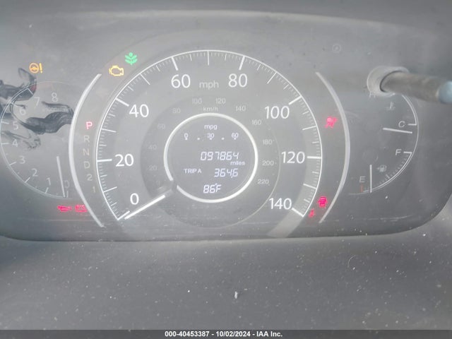 Honda Cr-v Ex-l 2014 5J6RM3H75EL041108 Image 7