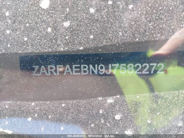 ZARFAEBN9J7582272 Alfa Romeo Giulia Rwd