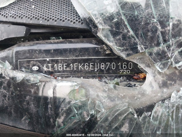 Toyota CAMRY SE 2014 4T1BF1FK6EU870160 Image 9