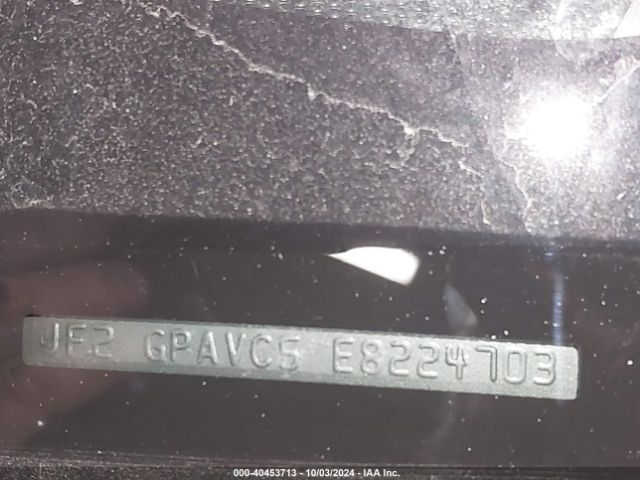 JF2GPAVC5E8224703 Subaru Xv Crosstrek 2.0i Premium