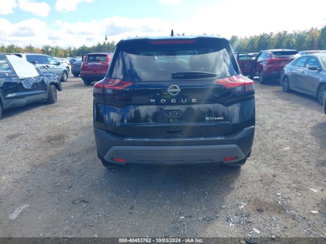 JN8BT3BB7PW477598 Nissan Rogue Sv Intelligent Awd