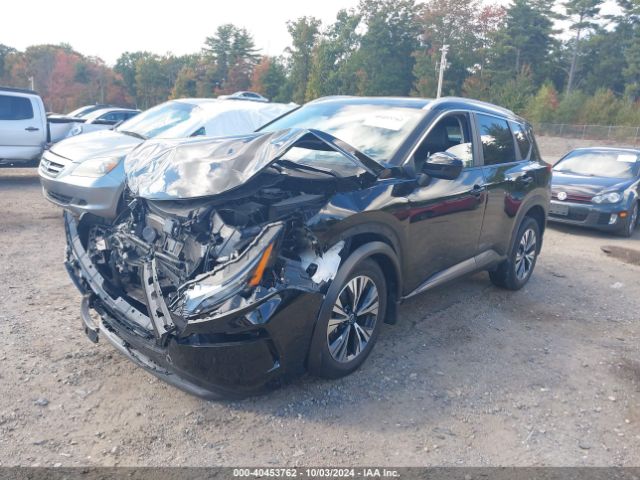 JN8BT3BB7PW477598 Nissan Rogue Sv Intelligent Awd