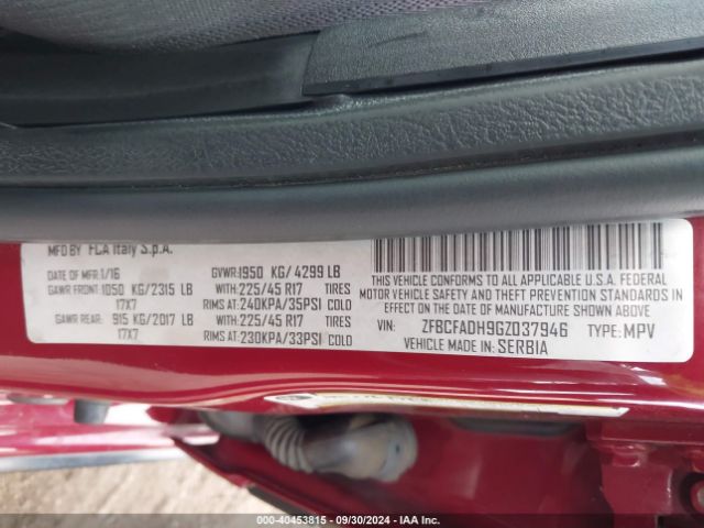 2016 FIAT 500L ZFBCFADH9GZ037946 Photo 8