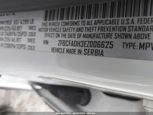ZFBCFADH3EZ006625 Fiat 500L TREKKING