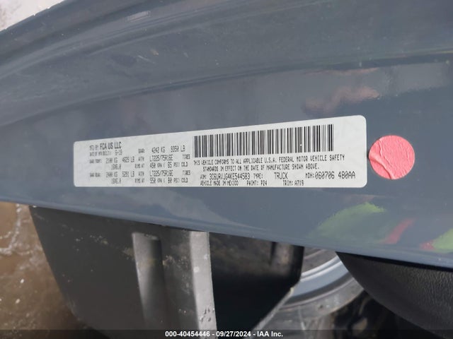 3C6URVJG4KE544583 RAM Promaster 3500 Cargo Van High Roof 159 Wb Ext