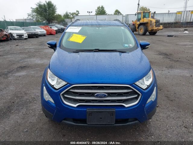 MAJ6S3GL6KC277006 Ford Ecosport Se