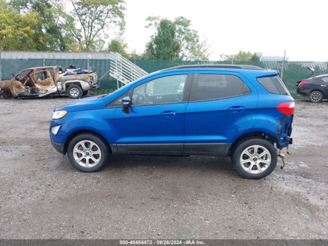 MAJ6S3GL6KC277006 Ford Ecosport Se