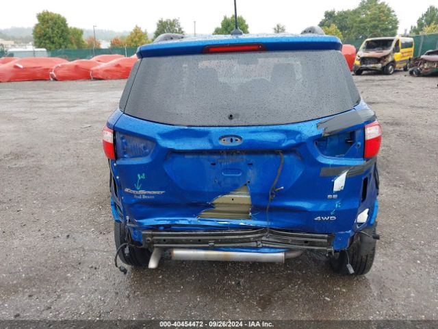 MAJ6S3GL6KC277006 Ford Ecosport Se