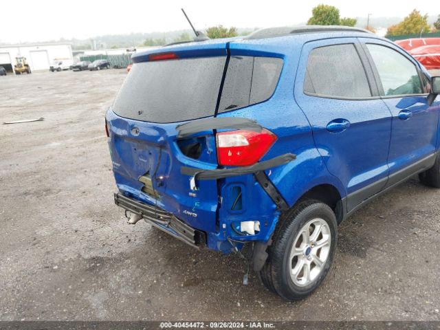 MAJ6S3GL6KC277006 Ford Ecosport Se