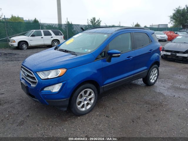 MAJ6S3GL6KC277006 Ford Ecosport Se