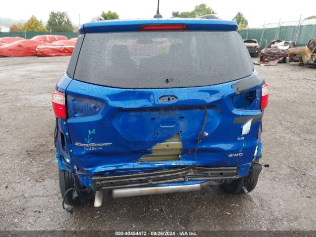 MAJ6S3GL6KC277006 Ford Ecosport Se