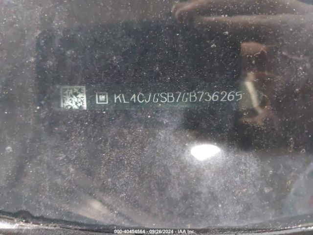 KL4CJGSB7GB736265 Buick Encore Leather