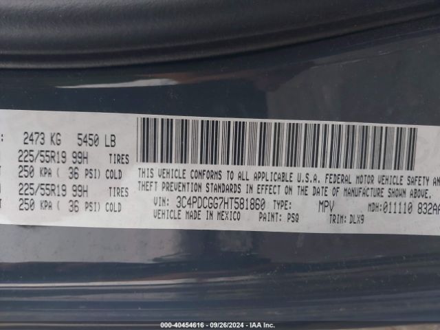 3C4PDCGG7HT581860 Dodge Journey Crossroad Plus
