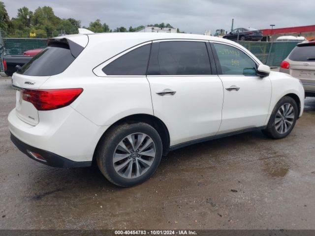 5FRYD4H45GB061635 Acura Mdx Technology   Acurawatch Plus Packages/technology Package