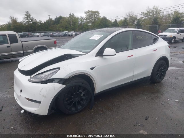 2021 TESLA MODEL Y 5YJYGDEEXMF076973 Photo 1
