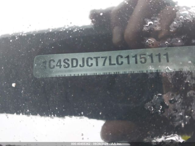 1C4SDJCT7LC115111 Dodge Durango R/t