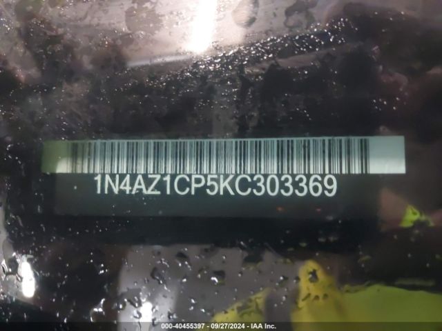 1N4AZ1CP5KC303369 Nissan Leaf Sl